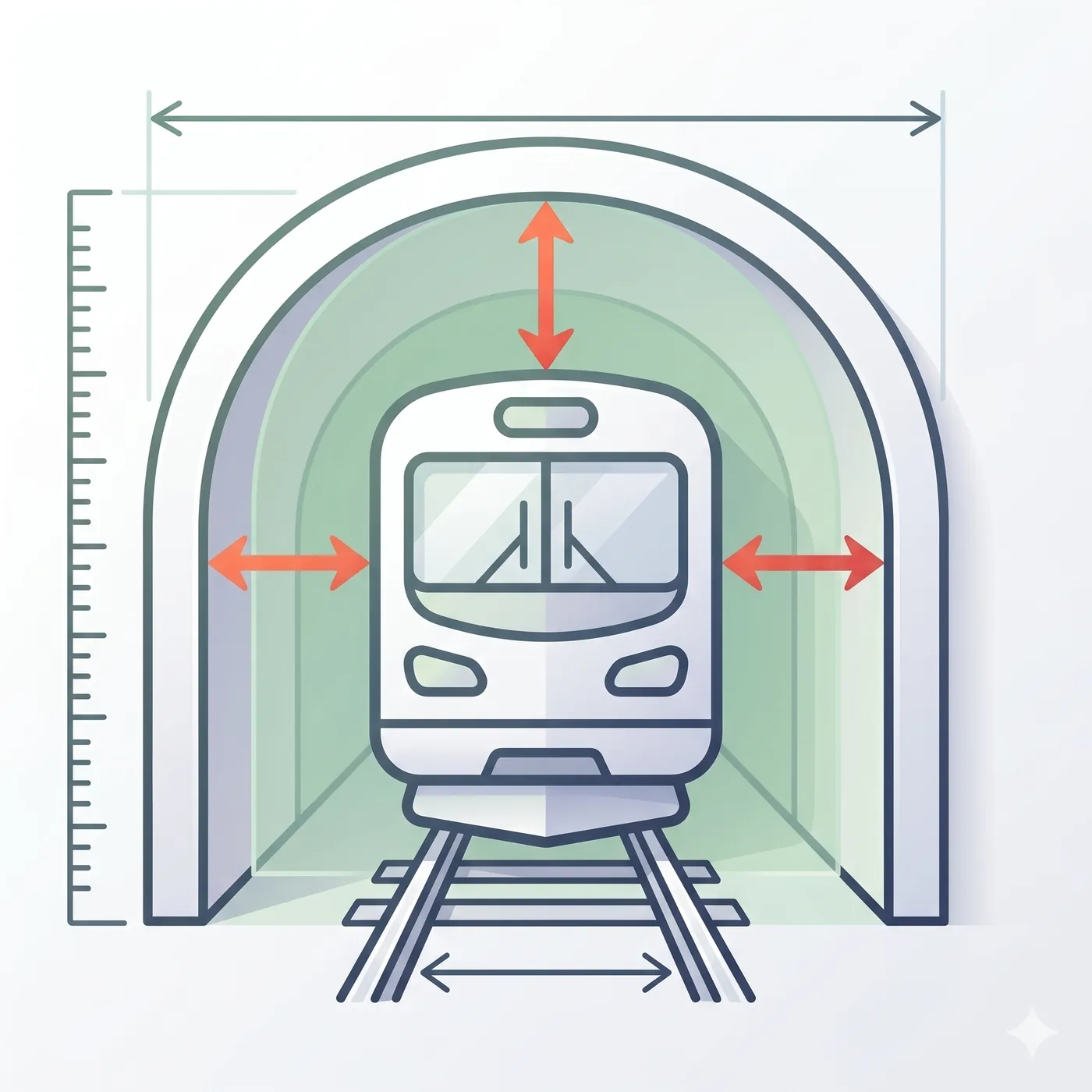建築限界の設定